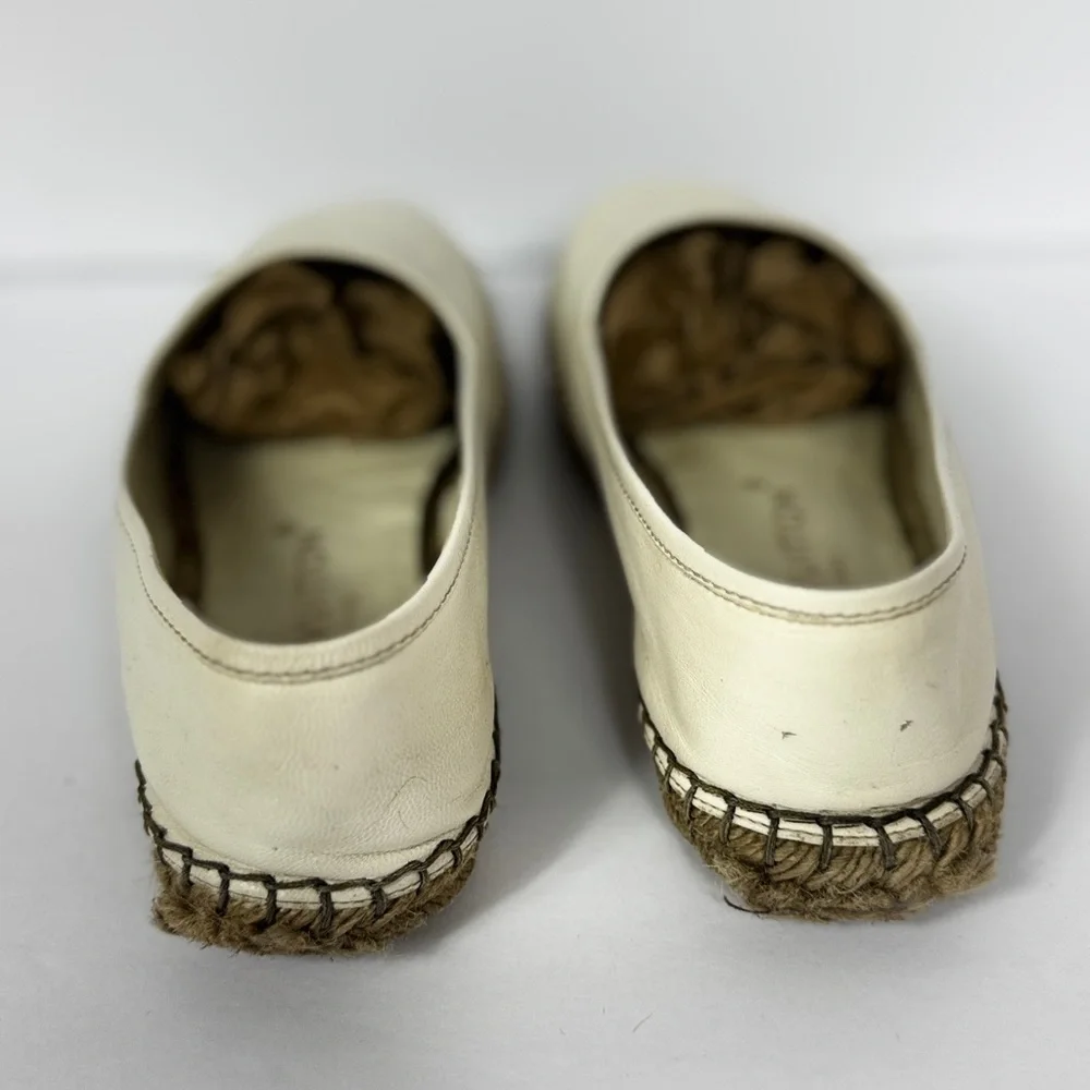 Louis Vuitton Cream Espadrilles in poor condition Size 38